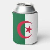 Can Cooler mit der Flagge Algeriens Dosenkühler (Kanne Rückseite)