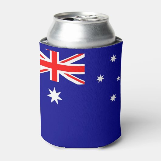 Can Cooler mit der Flagge Australiens Dosenkühler (Kanne Vorderseite)