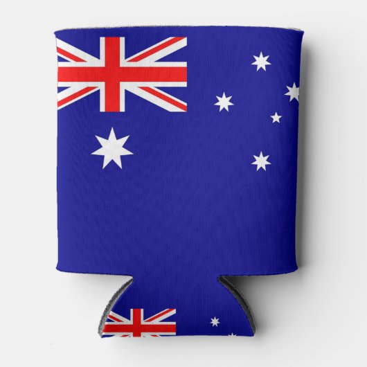 Can Cooler mit der Flagge Australiens Dosenkühler (Vorderseite)