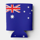 Can Cooler mit der Flagge Australiens Dosenkühler (Rückseite)