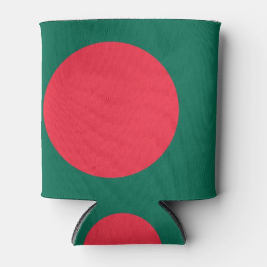 Can Cooler mit der Flagge Bangladeschs Dosenkühler (Vorderseite)