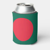 Can Cooler mit der Flagge Bangladeschs Dosenkühler (Kanne Rückseite)