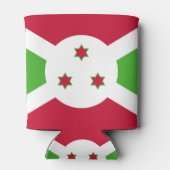 Can Cooler mit der Flagge Burundis Dosenkühler (Rückseite)