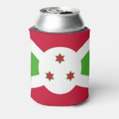 Can Cooler mit der Flagge Burundis Dosenkühler (Kanne Rückseite)