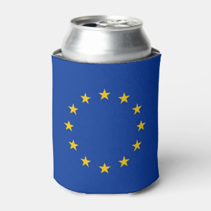 Can Cooler mit der Flagge der europäischen Gewerks Dosenkühler