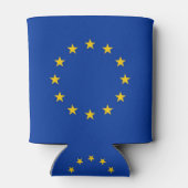 Can Cooler mit der Flagge der europäischen Gewerks Dosenkühler (Rückseite)