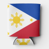 Can Cooler mit der Flagge der Philippinen Dosenkühler (Vorderseite)