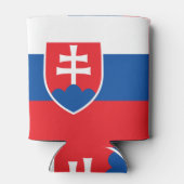 Can Cooler mit der Flagge der Slowakei Dosenkühler (Rückseite)