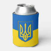 Can Cooler mit der Flagge der Ukraine Dosenkühler (Kanne Vorderseite)