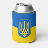Can Cooler mit der Flagge der Ukraine Dosenkühler (Kanne Rückseite)