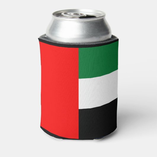Can Cooler mit der Flagge der VAE Dosenkühler (Kanne Rückseite)