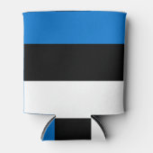 Can Cooler mit der Flagge Estlands Dosenkühler (Vorderseite)