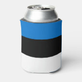 Can Cooler mit der Flagge Estlands Dosenkühler (Kanne Rückseite)