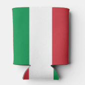 Can Cooler mit der Flagge Italiens Dosenkühler (Rückseite)