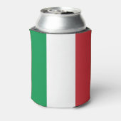 Can Cooler mit der Flagge Italiens Dosenkühler (Kanne Rückseite)