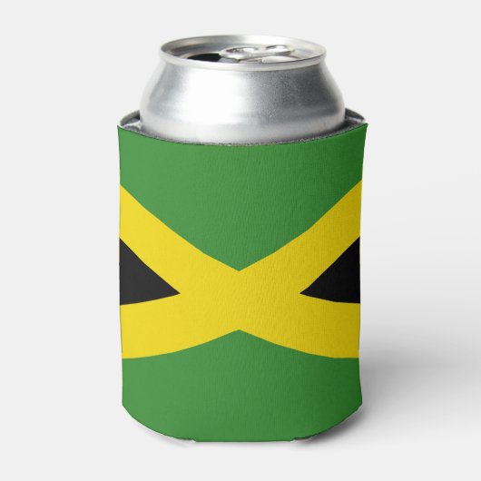 Can Cooler mit der Flagge Jamaikas Dosenkühler (Kanne Vorderseite)