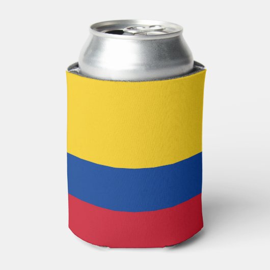 Can Cooler mit der Flagge Kolumbiens Dosenkühler (Kanne Vorderseite)