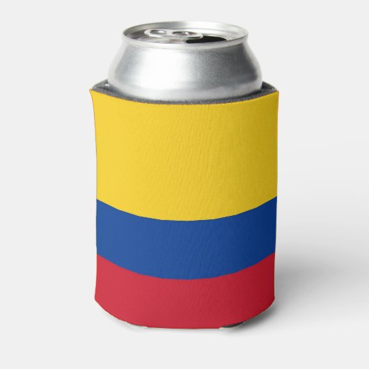 Can Cooler mit der Flagge Kolumbiens Dosenkühler (Kanne Rückseite)