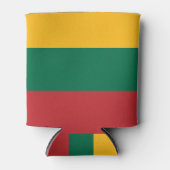 Can Cooler mit der Flagge Litauens Dosenkühler (Vorderseite)