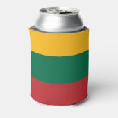 Can Cooler mit der Flagge Litauens Dosenkühler (Kanne Rückseite)