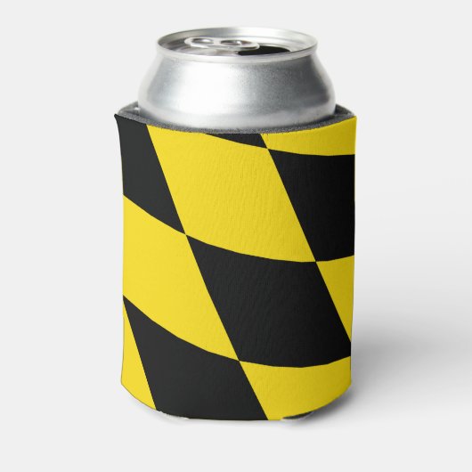 Can Cooler mit der Flagge Münchens, Deutschland Dosenkühler (Kanne Rückseite)