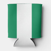 Can Cooler mit der Flagge Nigerias Dosenkühler (Vorderseite)
