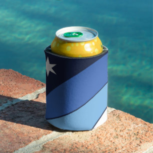 Can Cooler mit der Flagge von Columbia, South Caro Dosenkühler