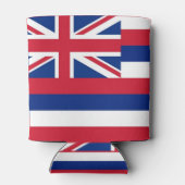 Can Cooler mit der Flagge von Hawaii Staat, USA. Dosenkühler (Rückseite)