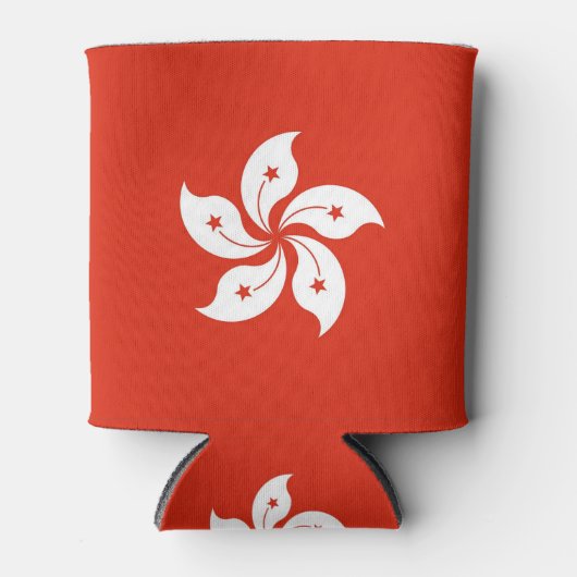 Can Cooler mit der Flagge von Hongkong Dosenkühler (Vorderseite)
