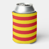 Can Cooler mit der Flagge von Katalonien, Spanien Dosenkühler (Kanne Rückseite)