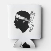 Can Cooler mit der Flagge von Korsika Dosenkühler (Rückseite)