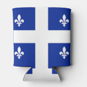 Can Cooler mit der Flagge von Quebec, Kanada Dosenkühler (Rückseite)