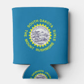 Can Cooler mit der Flagge von South Dakota Staat, Dosenkühler (Rückseite)