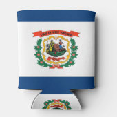 Can Cooler mit der Flagge von West Virginia Staat, Dosenkühler (Rückseite)