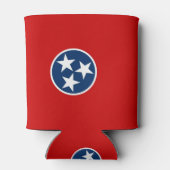 Can Cooler mit Fahne von Tennessee Staat, USA. Dosenkühler (Rückseite)