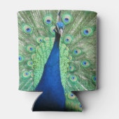 Can Cooler - Pfauenportrait Dosenkühler (Rückseite)