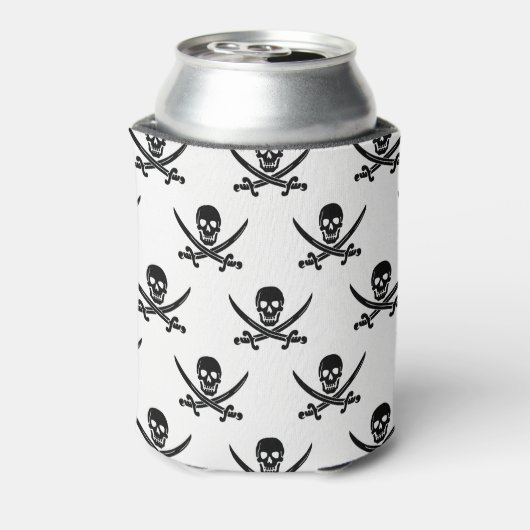 Can Cooler Pirate Skull Dosenkühler (Kanne Rückseite)