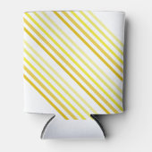 Can Cooler - Schatten der gelben, diagonalen Strei Dosenkühler (Vorderseite)