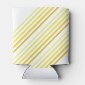 Can Cooler - Schatten der gelben, diagonalen Strei Dosenkühler (Rückseite)