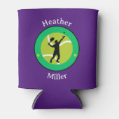 Can Cooler - Tennis Player - Personalisiert Dosenkühler (Vorderseite)
