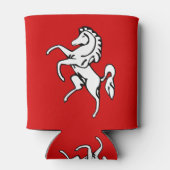Can Cooler with flag of Kent County, England Dosenkühler (Rückseite)