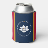 Can Cooler with flag of MIssissippi, USA Dosenkühler (Kanne Rückseite)