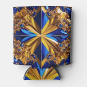 Can Cooler with Sweden Colors design Dosenkühler (Vorderseite)