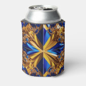 Can Cooler with Sweden Colors design Dosenkühler (Kanne Rückseite)