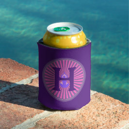 Can Cooler - Yoga Zen - Personalisiert - Initial h Dosenkühler