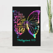 Can Do All Things Through Christ Who Strengthens M Karte (Vorderseite)