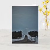 "Can Drive 55" Weihnachtskarte Karte (Gelbe Blume)
