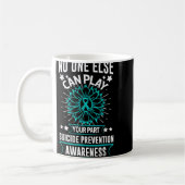 Can Ever Play Your Part Suicide Prevention Awarene Kaffeetasse (Links)