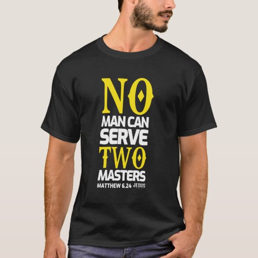 Can fungieren in man two masters T-Shirt (Vorderseite)