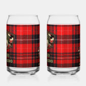 Can glas with a fun fish (Links)